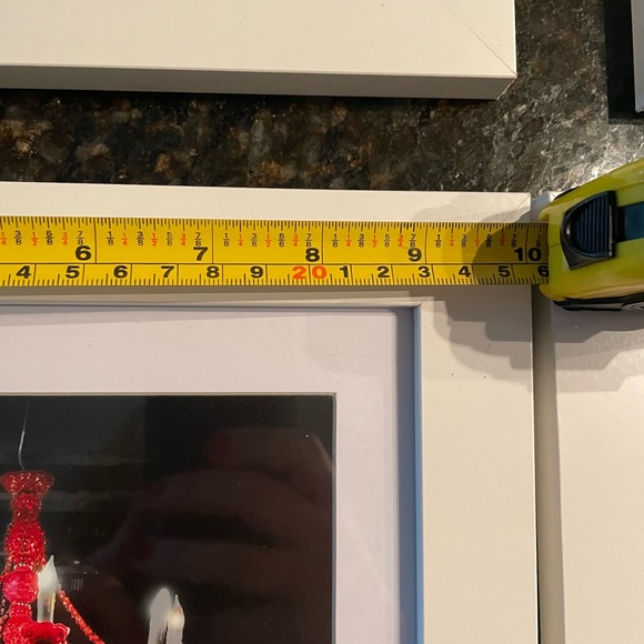 Wall art wood frame set of 4 - Picture 2 of 8